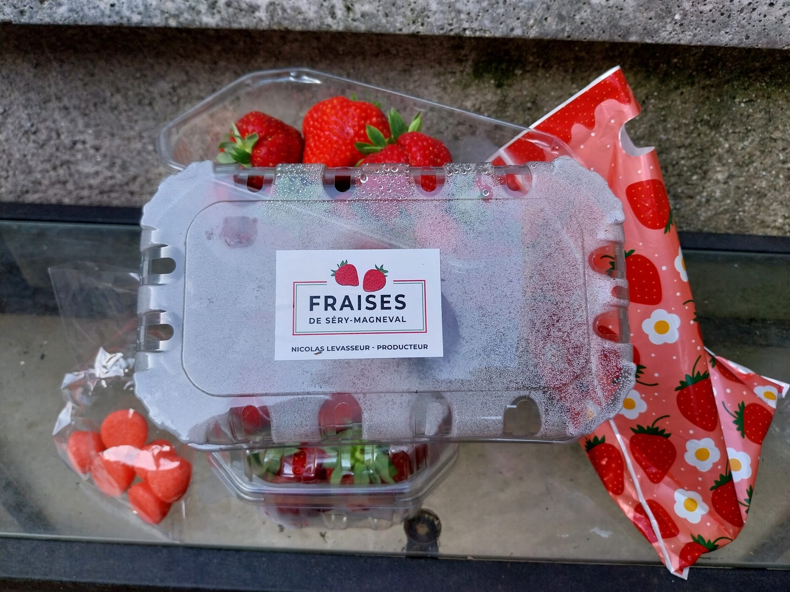 Tir aux fraises à Haramont