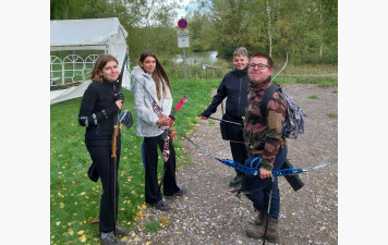 Tir 3D à l'abbaye de Bray 4 octobre 2025