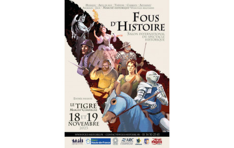 Salon Fous d'histoire à Compiègne 